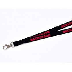 "Backstage" lanyard