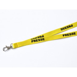 Lanyard "Press" Necklace