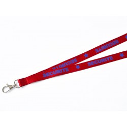 "Security" lanyard