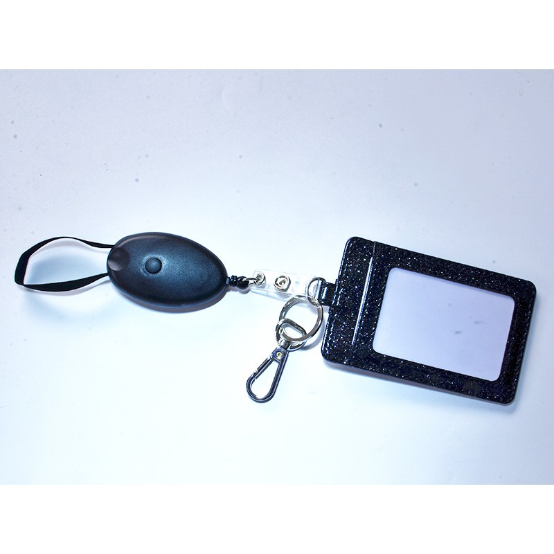 Porte badge cuir sur mesure format spéciaux avec zip combo Porte badge cuir sur mesure format spéciaux avec zip combo