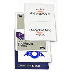 personnalisation étui souple pour carte CR80