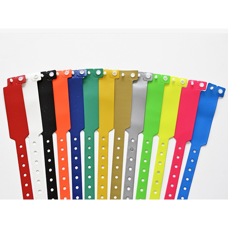 bracelets IDS21  vynil fermeture inviolable multi couleur