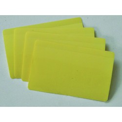 Paquet de 100 films adhésifs de protection pour cartes 12x16 cm -  protection film autocollant pellicule adhésif overlay carte avec plastique  adhésive autocollante pour de visite rabat protège transparent transparente  plastifier autoadhésif