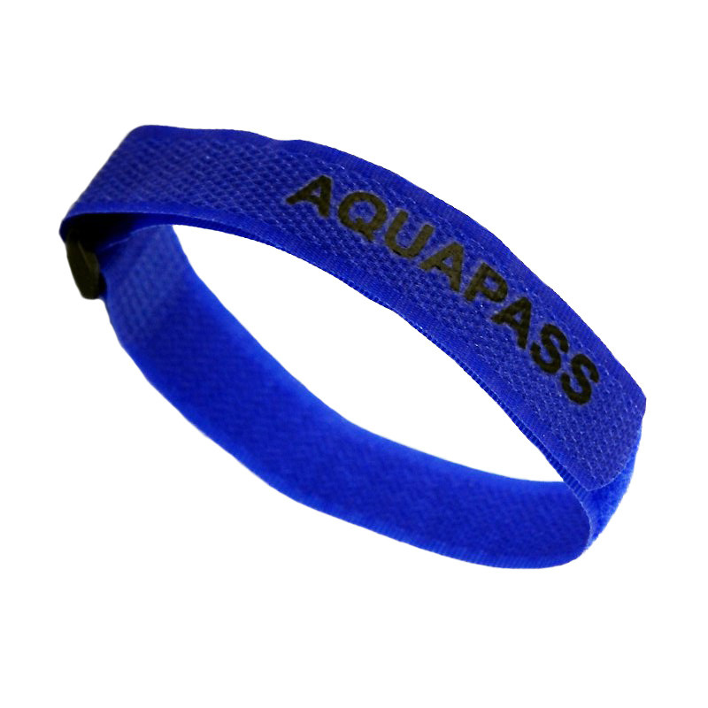 bracelet étanche pour piscine et camping, velcro réutilisable