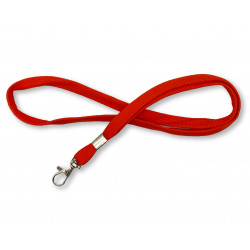 Cordon tube rouge
