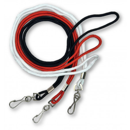Tours de cou IDP26 rouge noir et blanc