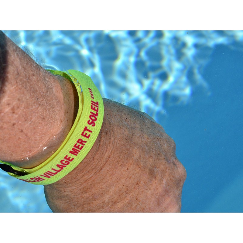 bracelets étanche personnalisable pour camping piscine