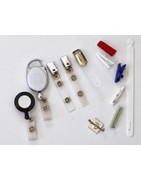 Clips and adhesive fasteners